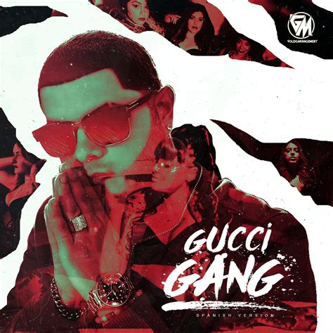 gucci gang letra en español.